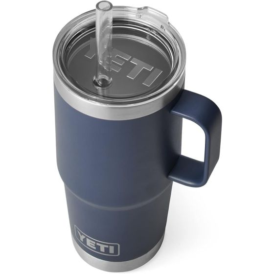 Yeti Rambler 25 oz Straw Mug - Navy
