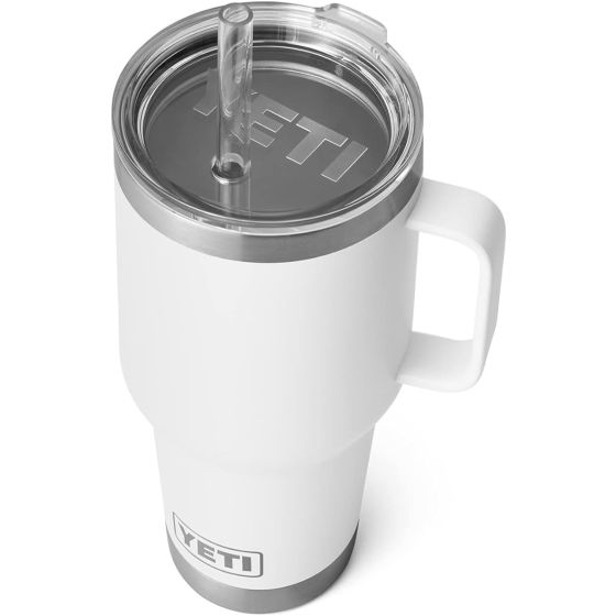 Yeti Rambler 35 oz Straw Mug - White