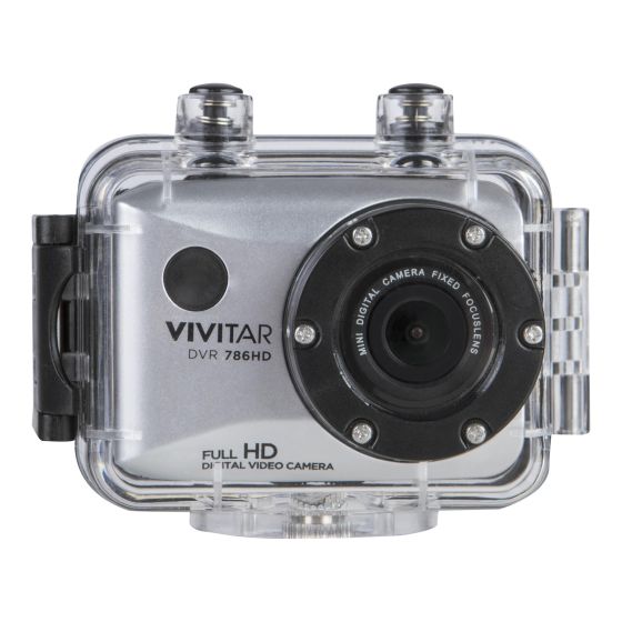 12.1MP Sports Action Cam w/ Waterproof Housing