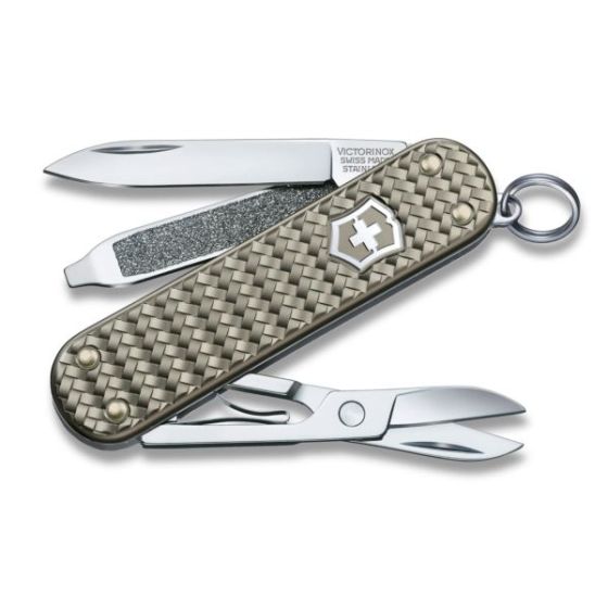 Classic SD Precious Alox Pocket Knife Infinite Gray