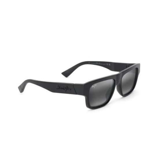 Kokua Polarized Sunglasses Matte Black Frame Neutral Gray Lens