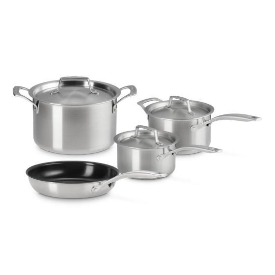 7pc Essential Stainless Steel Cookware Set