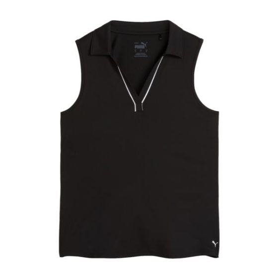 Women's CLOUDSPUN Piped Sleeveless Golf Polo