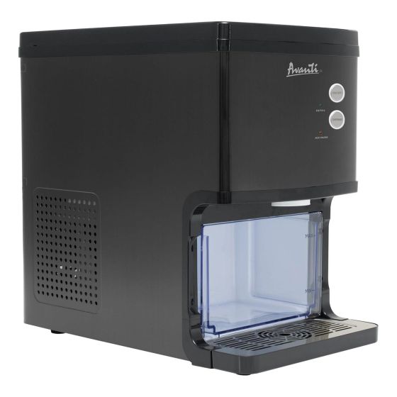 Automatic Dispensing 33lb Nugget Ice Maker Black/Stainless