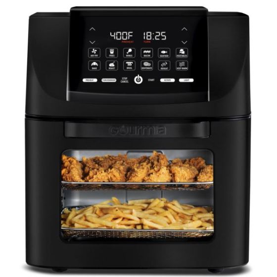 14-Quart Digital All-in-One Air Fryer, Oven, Rotisserie & Dehydrator with Large Window