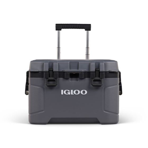 Trailmate 52qt Roller Cooler Carbonite/Obsidian