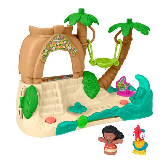 Little People Disney Princess Moana Adventure Village Playset. Ages 1-5 Years