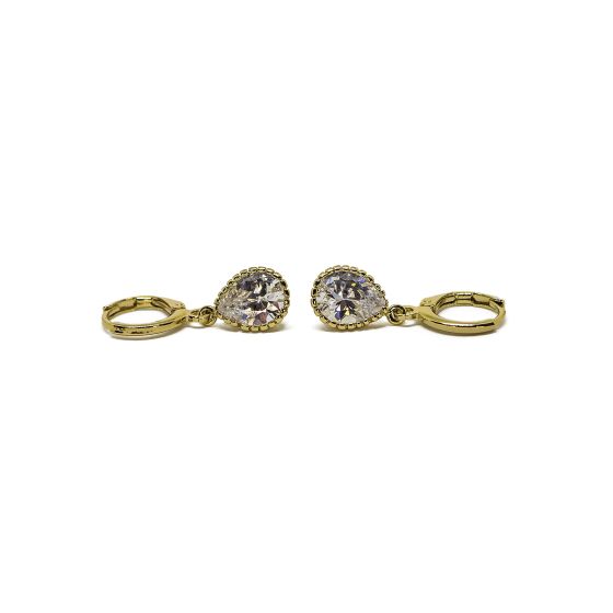 Gold Tone Waterdrop Earrings