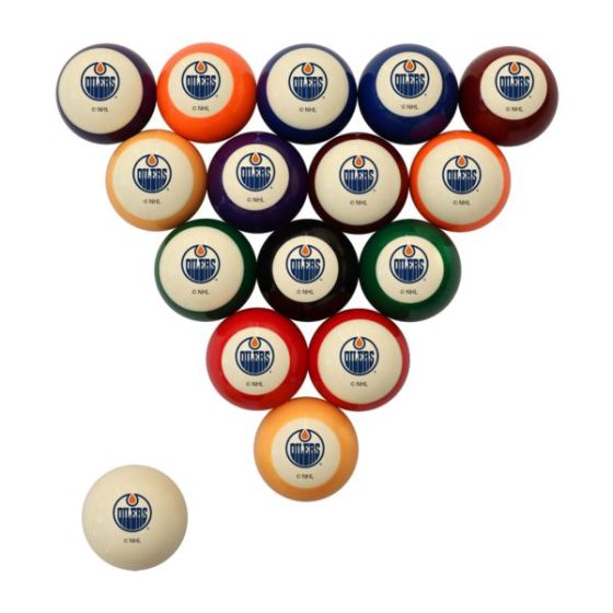 Edmonton Oilers Retro Billiard Ball Sets