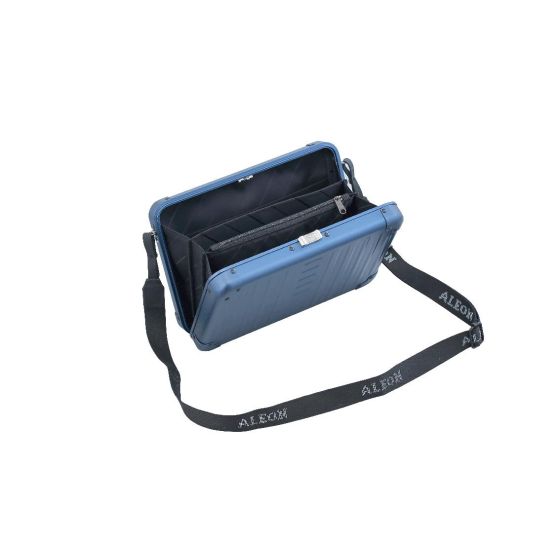 ALEON ALUMINUM LARGE CROSSBODY- SAPPHIRE