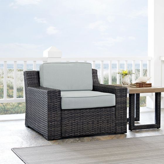 Beaufort Arm Chair With Mist Cushion