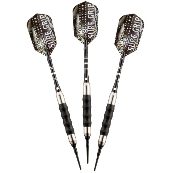 Viper Sure Grip Black Soft Tip Darts 18 Grams