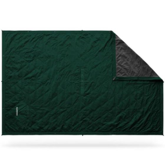 Field Blanket Microfleece - Pine Green