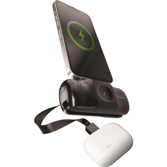 Capsule Power Bank w/ Built In C Cable