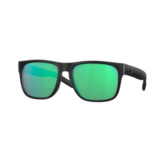 Spearo Polarized Sunglasses - Blackout/Green Mirror