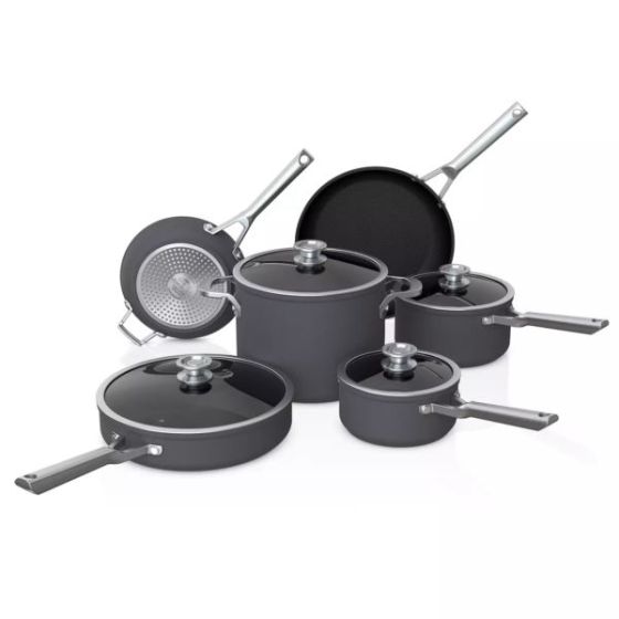 Neverstick Premium Nest System 10-Piece Cookware Set