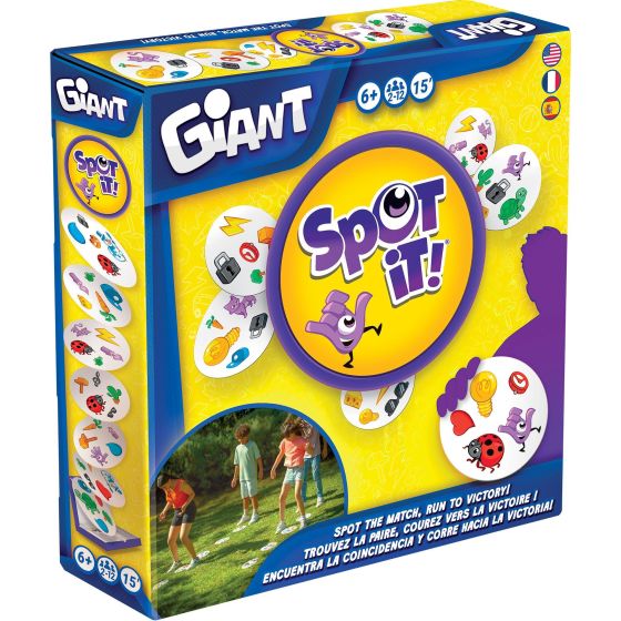 Spot It! Giant Matching Game Ages 6+ Years