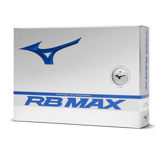 Mizuno RB Max 2024 White Golf Balls - 1 Dozen