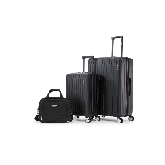Huntinton 3 Pc. Luggage Set - Black