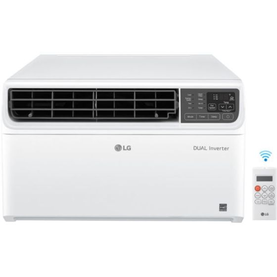 12,000 BTU High Efficiency Dual Inverter Window Air Conditioner with Wi-Fi and LCD Remote, 115V