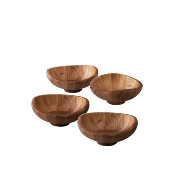 Butterfly Ind Salad Bowls S/4