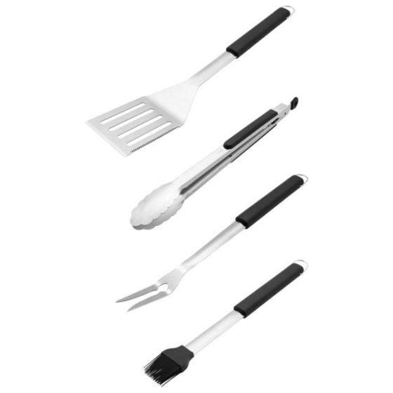 4pc Grill Tool Set