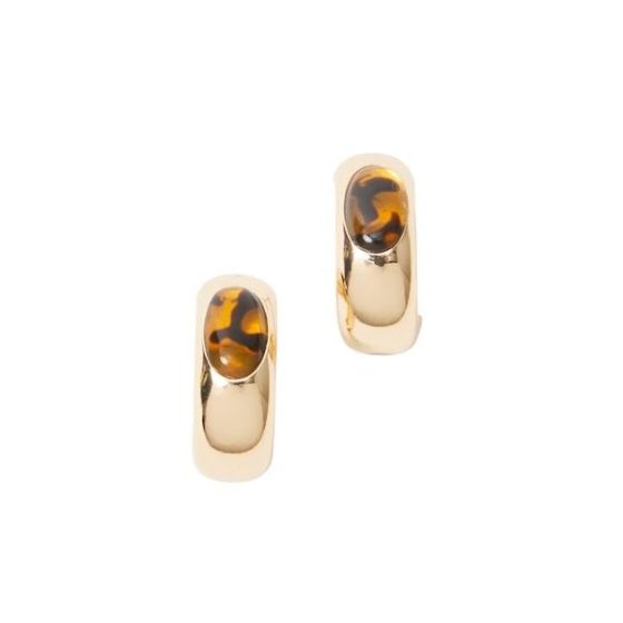 Tropical Rendezvous Hoop Earrings