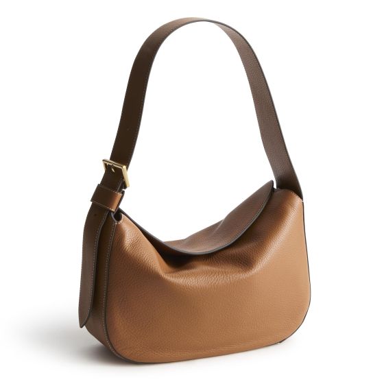 Tifton Shoulder Bag-Roasted Pecan-Leather