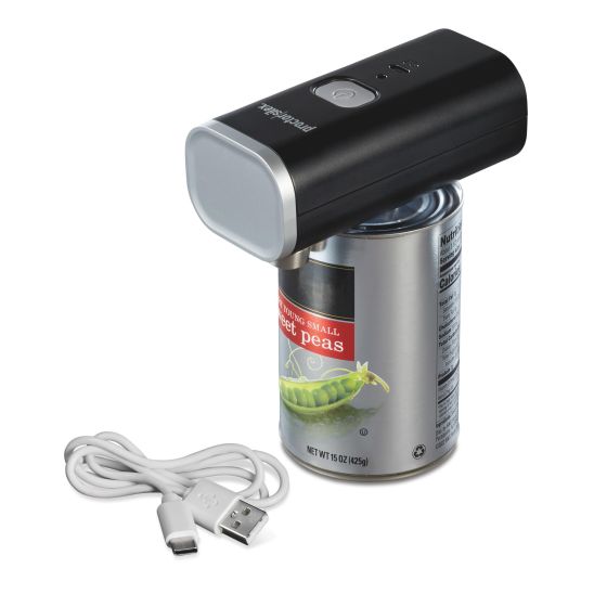 Smooth Edge Cordless Can Opener Black