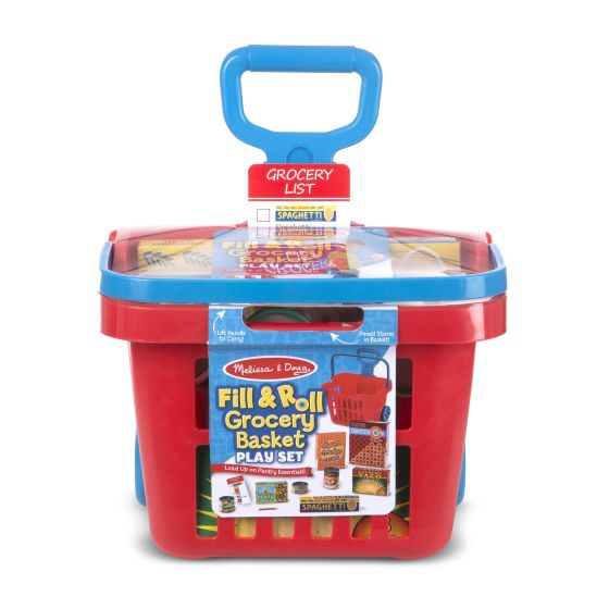 Rolling Grocery Basket Ages 3+ Years