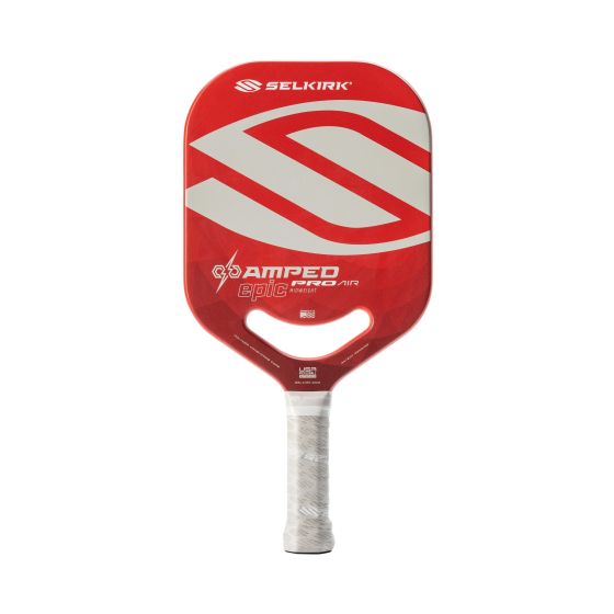 Amped Pro Air Epic Pickleball Paddle - Red