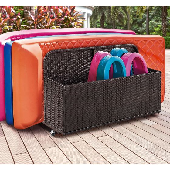Palm Harbor Outdoor Wicker Float Caddy