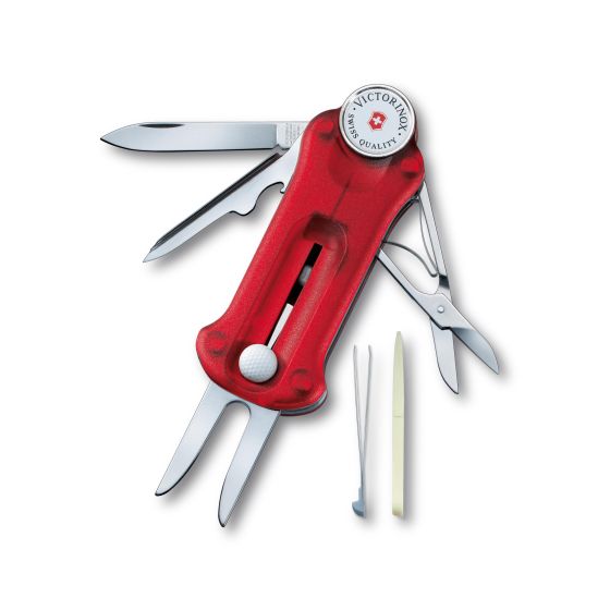 Golf Tool, red transparent