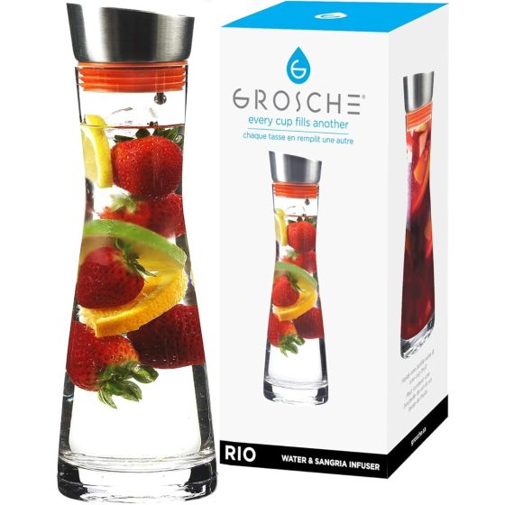Water Pitcher & Fruit Infuser: Rio - 1000ml/32 fl. oz