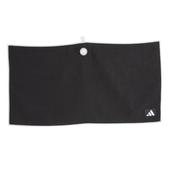 Adidas Magnetic Microfiber Players Cart Towel - Black