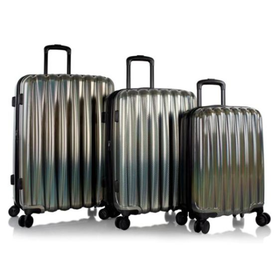 Heys Luggage Astro PC Composite 3pc Luggage Set - Silver