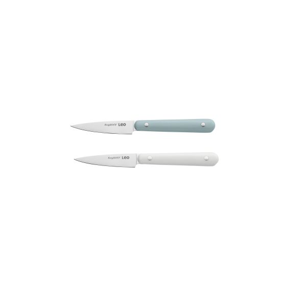 Leo Glints 2pc Paring Knife Set, Spirit and Slate
