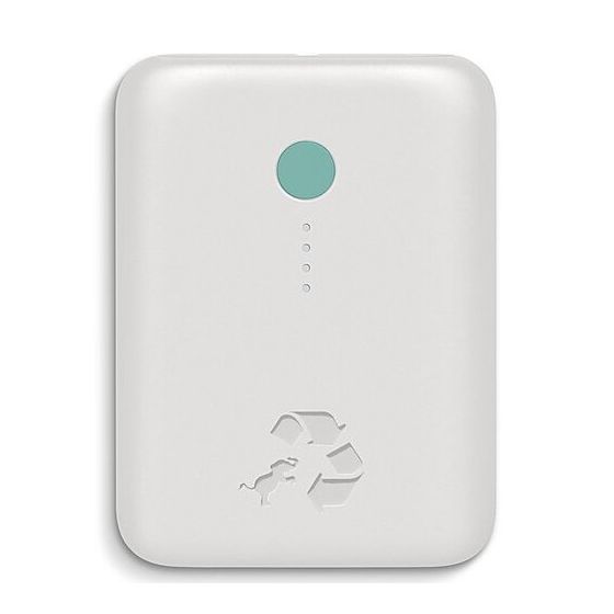 Nimble CHAMP LITE 5200 mAh 15W Battery made with Recycled Materials-wht