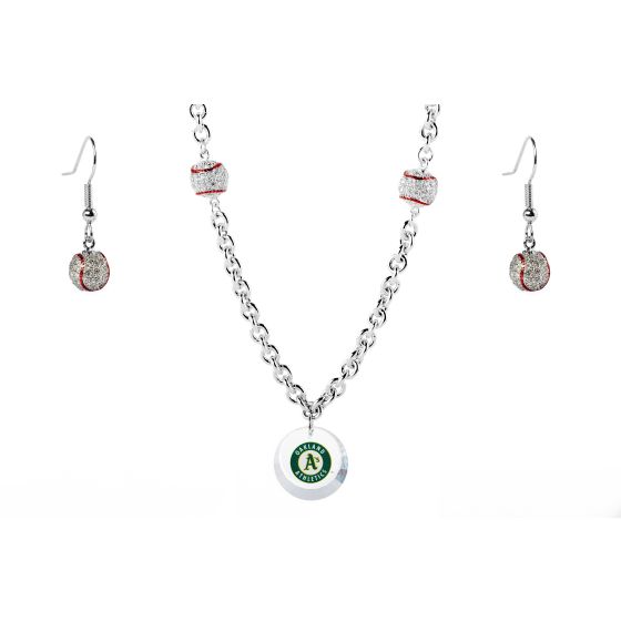 Baseball Set Athletics Necklace Exclusiv