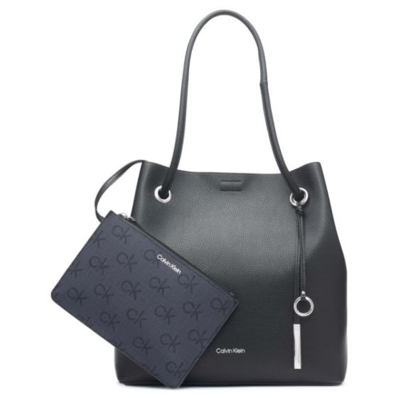 Gabrianna Tote - Black/Silver
