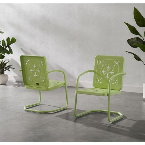 Azalea 2-Piece Retro Outdoor Chair Set