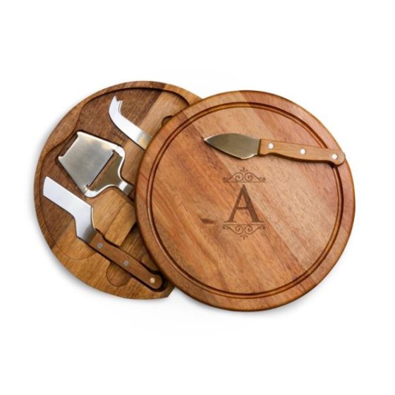 Monogram - Acacia Circo Cheese Board - Acacia Wood, X