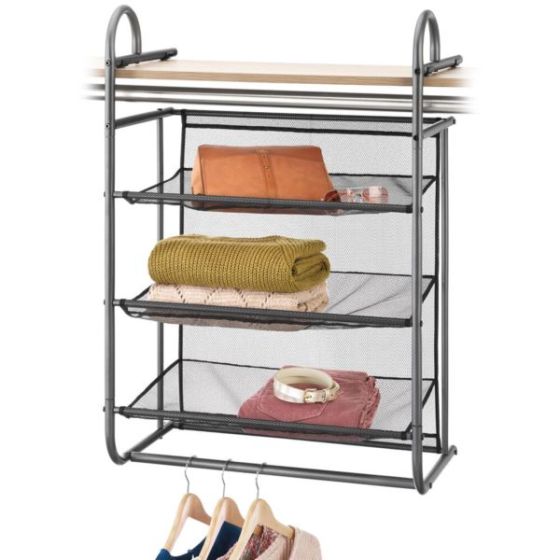 3-shelf Hanging Closet Organizer