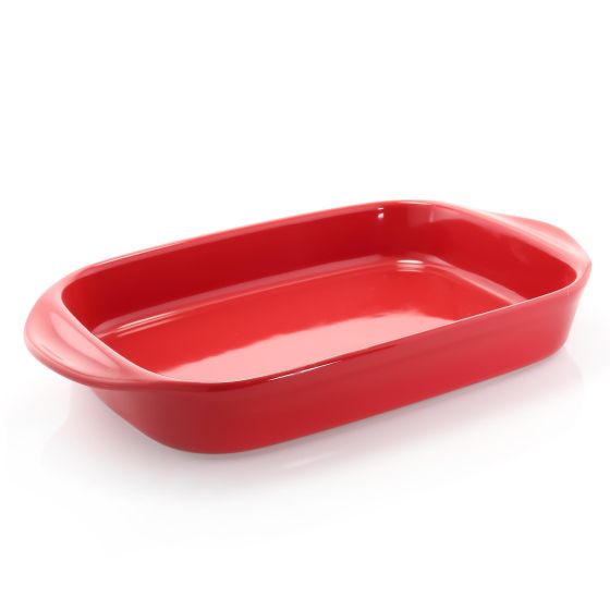 Chantal Classic Rectangular Baker True Red