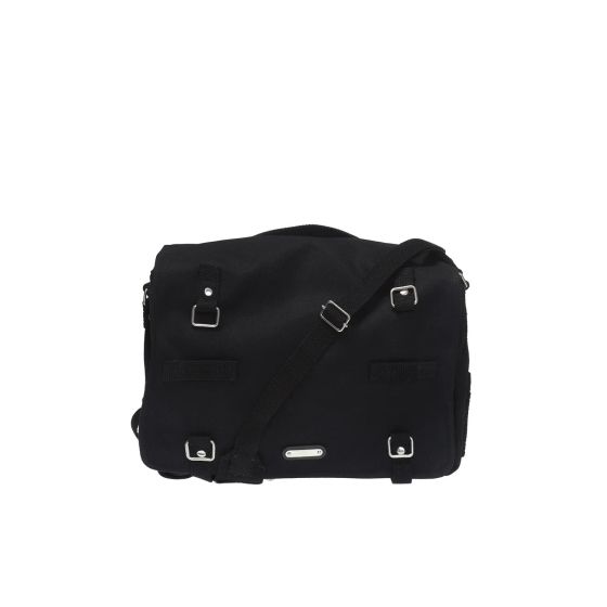 Saint Laurent Sac Army Black Canvas Messenger Bag