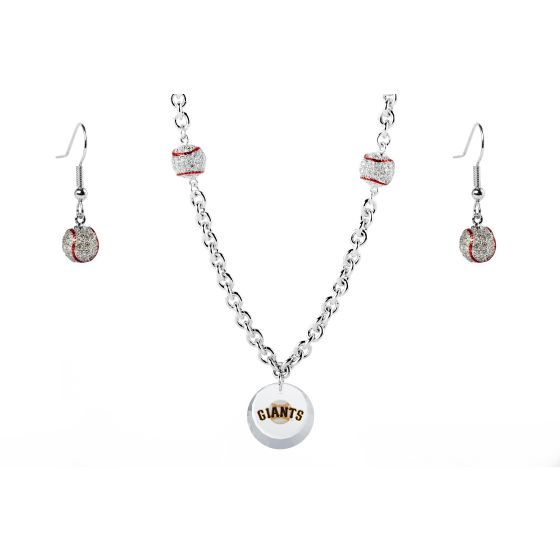 Baseball Set Giants Necklace Exclusive