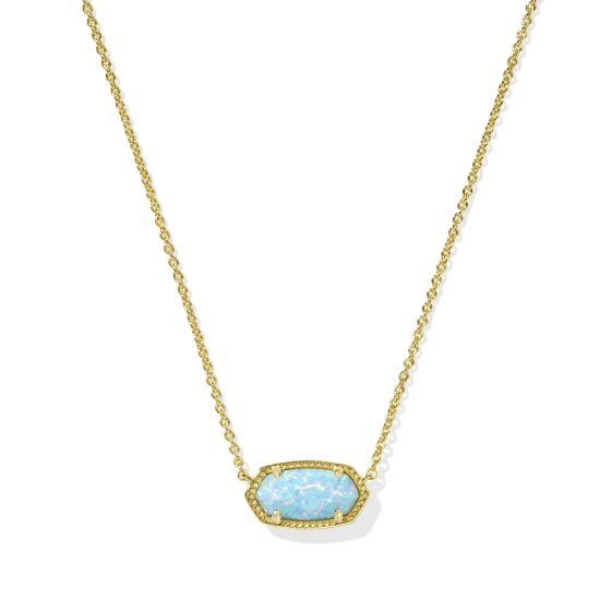 Elisa Short Pendant Necklace