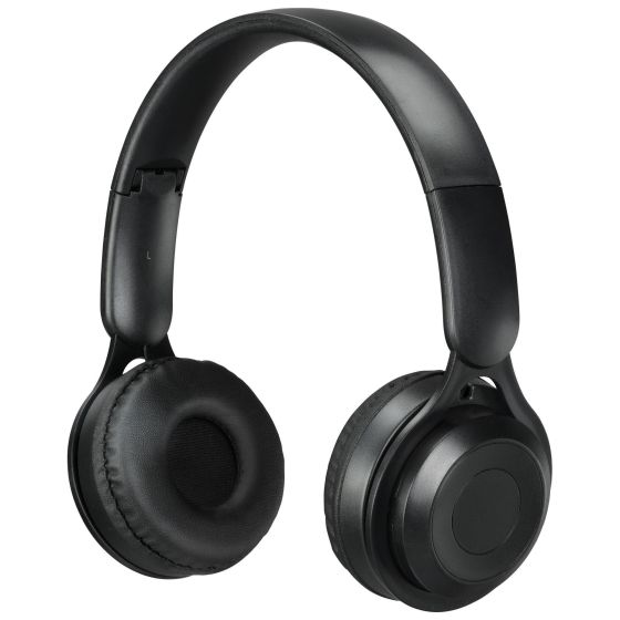 Bluetooth On-Ear Headphones w/ Built-in Microphone Black