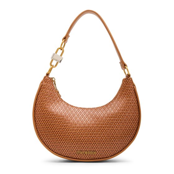 LOHAN Woven Shoulder Bag - Ginger