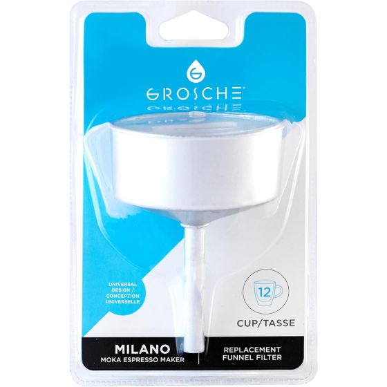 Parts and Accessories: Milano 12 cup funnel (Aluminium)